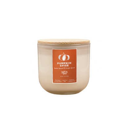 Pumpkin Spice 2-Wick Candle by Buff City Soap Supply, LLC
