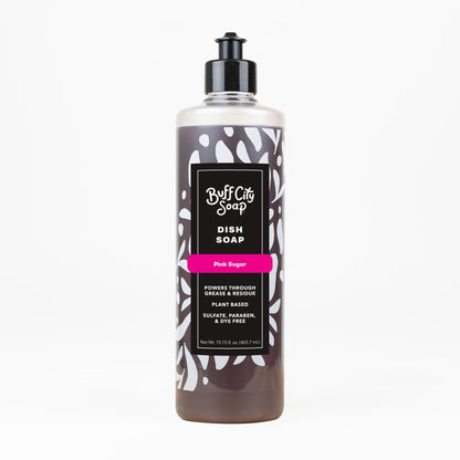 Pink Sugar Dish Soap by Buff City Soap Supply, LLC