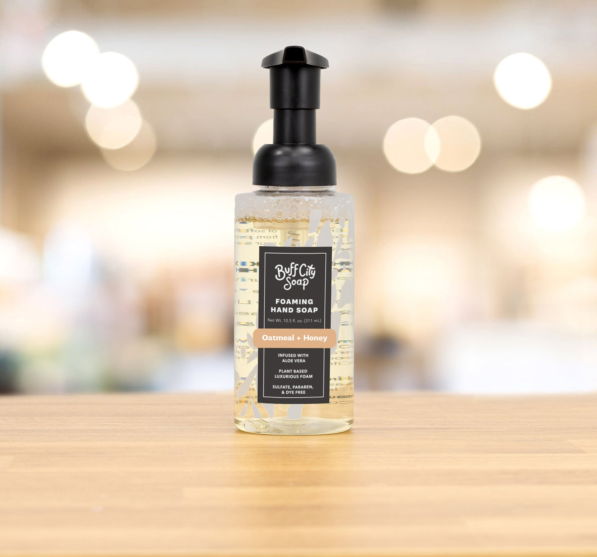 Oatmeal + Honey Foaming Hand Soap by Buff City Soap Supply, LLC