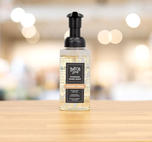 Oatmeal + Honey Foaming Hand Soap by Buff City Soap Supply, LLC