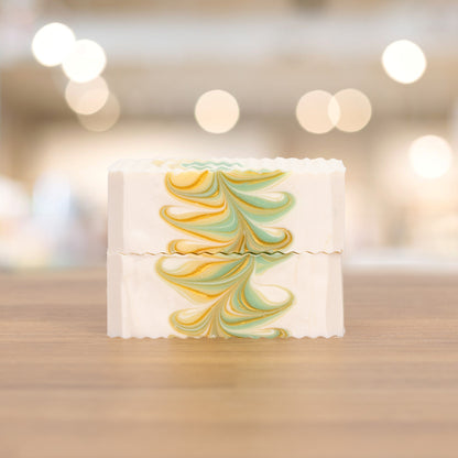 Lemongrass + Eucalyptus Shea Butter Soap by Buff City Soap Supply, LLC