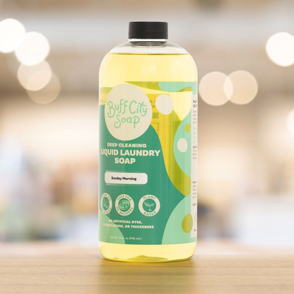 Sunday Morning Liquid Laundry Soap by Buff City Soap Supply, LLC