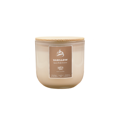 Vanillow 2-Wick Candle by Buff City Soap Supply, LLC