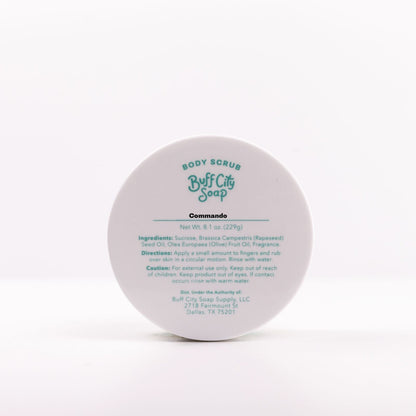 Commando Body Scrub by Buff City Soap Supply, LLC