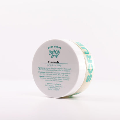 Commando Body Scrub by Buff City Soap Supply, LLC