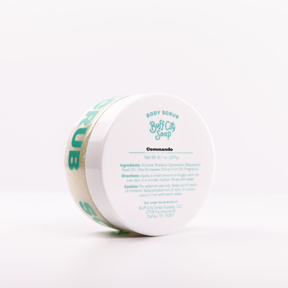Commando Body Scrub by Buff City Soap Supply, LLC