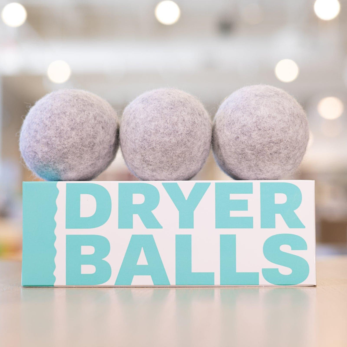 Unscented Wool Dryer Balls (Set of 3) by Buff City Soap Supply, LLC