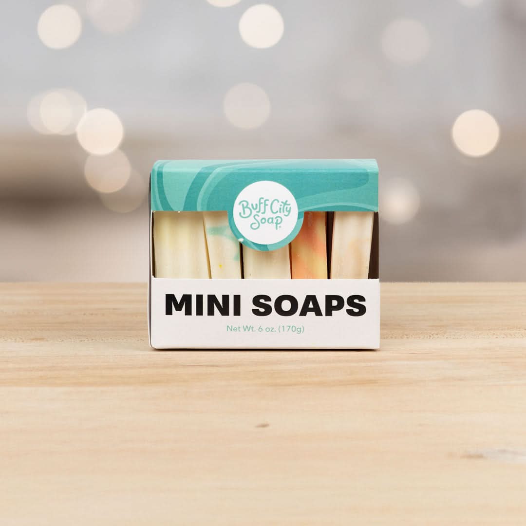 Discover Shea Butter Mini Soap Set by Buff City Soap Supply, LLC